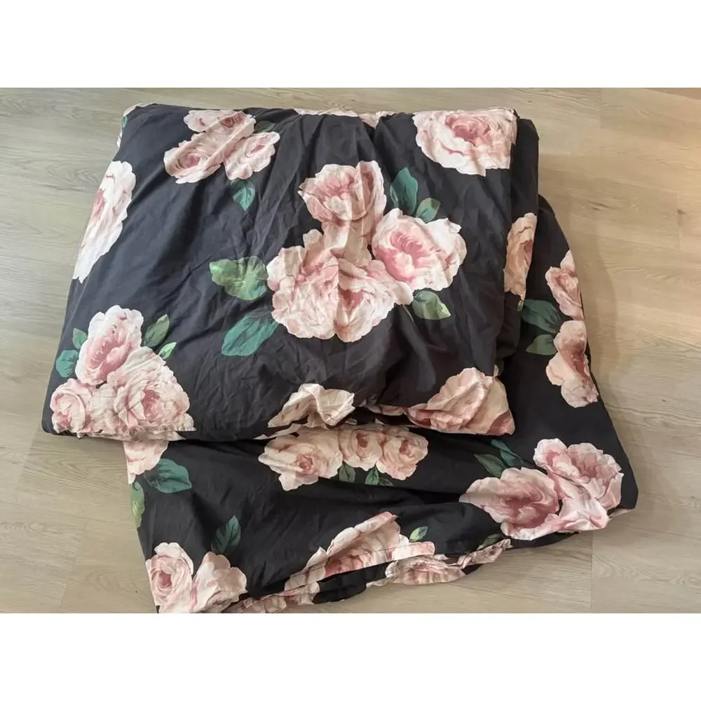 Pottery Barn Full/Queen Bed of Roses Emily & Meritt Collection Duvet Down Insert